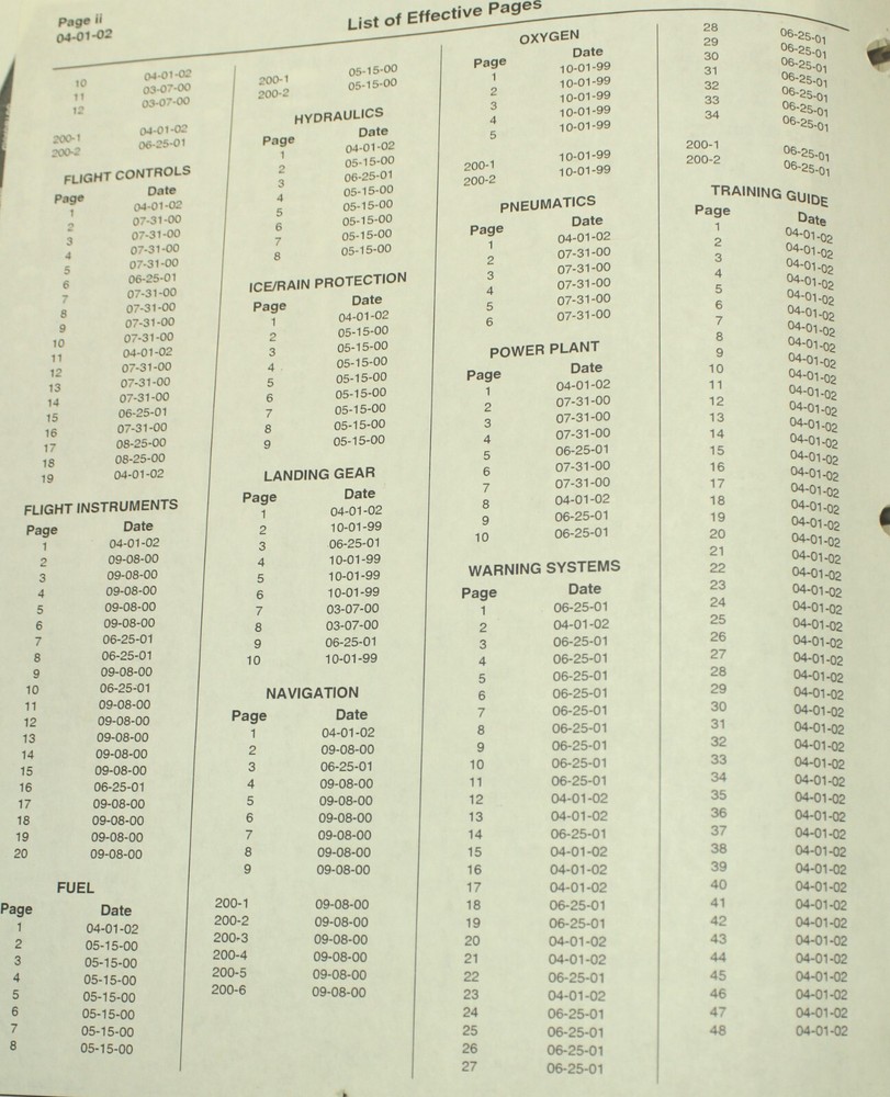 Delta Airlines B737-200 Reference & Training Manual 1999-2002 Door Instructions