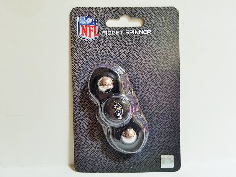 NFL Fidget Hand Spinner Team Logo 2 Two Way