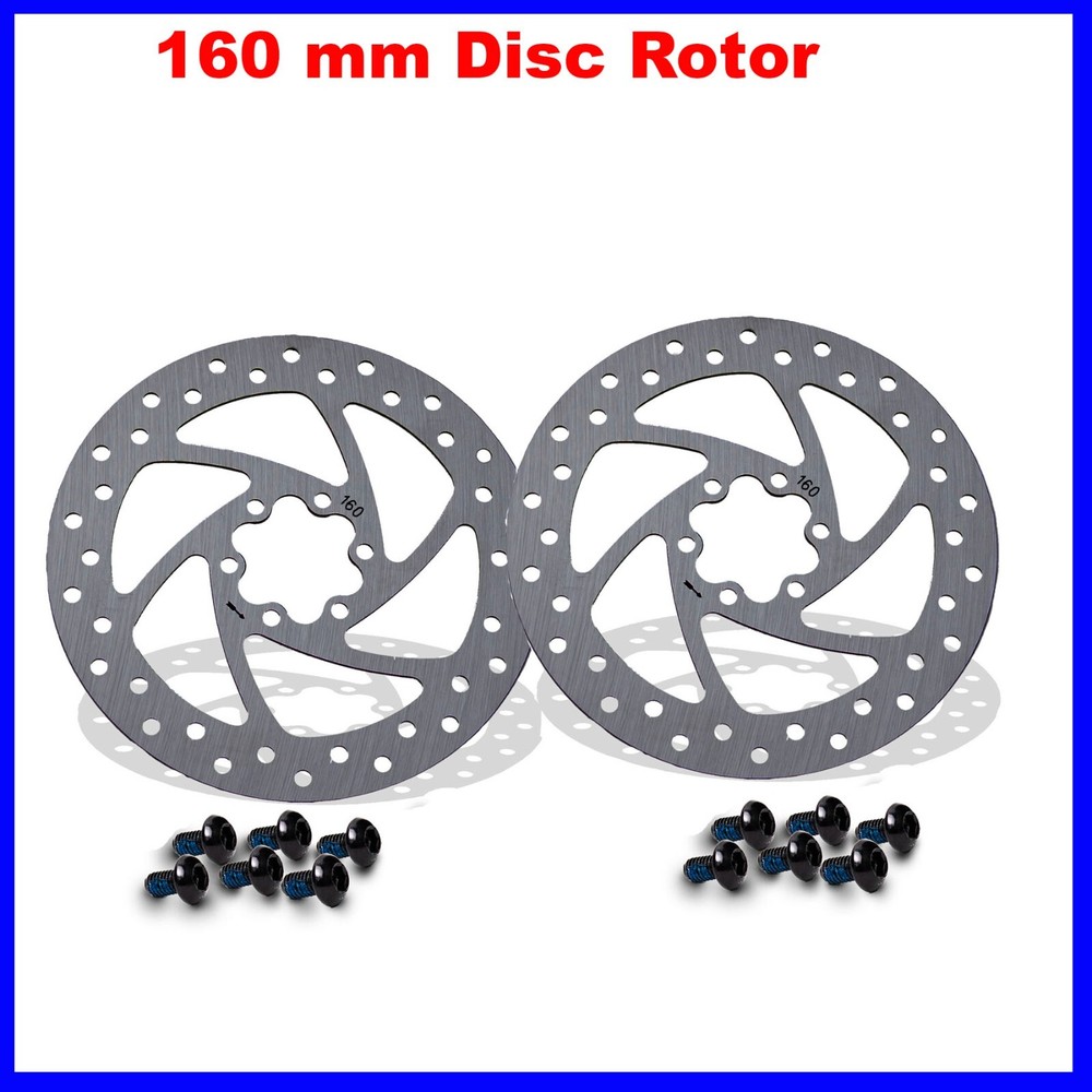 160mm Brake Disc  & 6 bolt fit Phantom v2  Electric Scooter