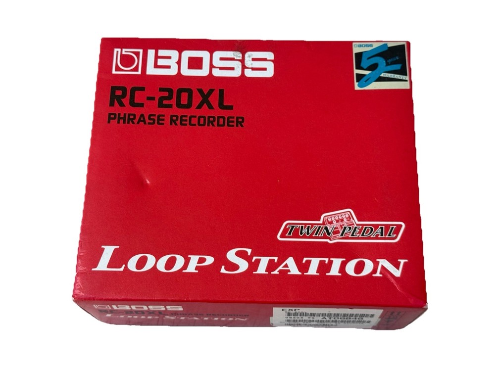 Boss RC-20XL Loop Station Phrase Recorder Sampler Pedal CIB