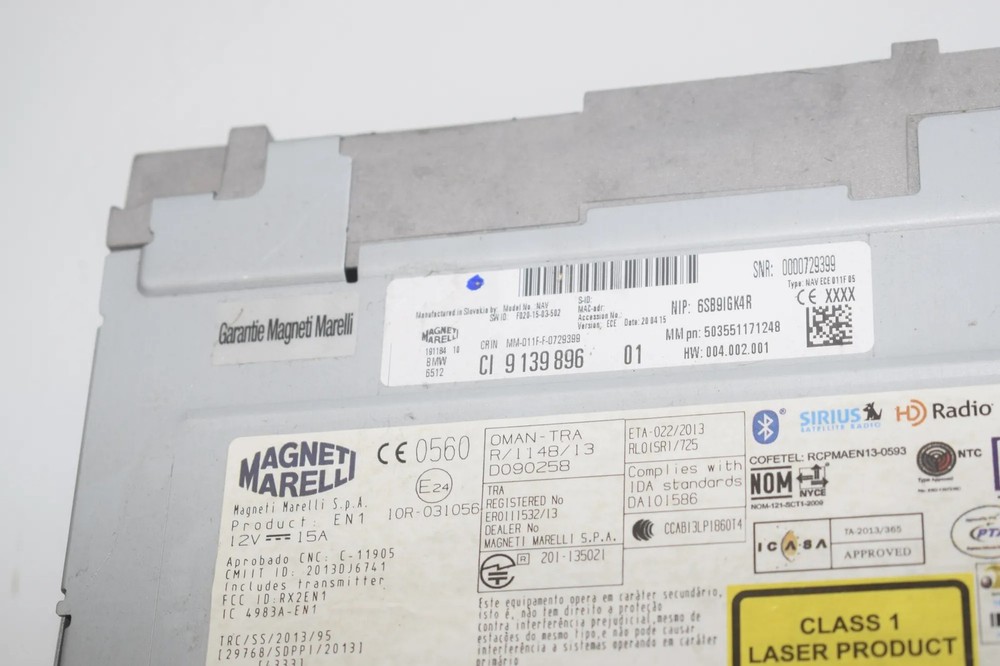 BMW F46 2 Series Basic Navigation Navigation System Kit 9286699