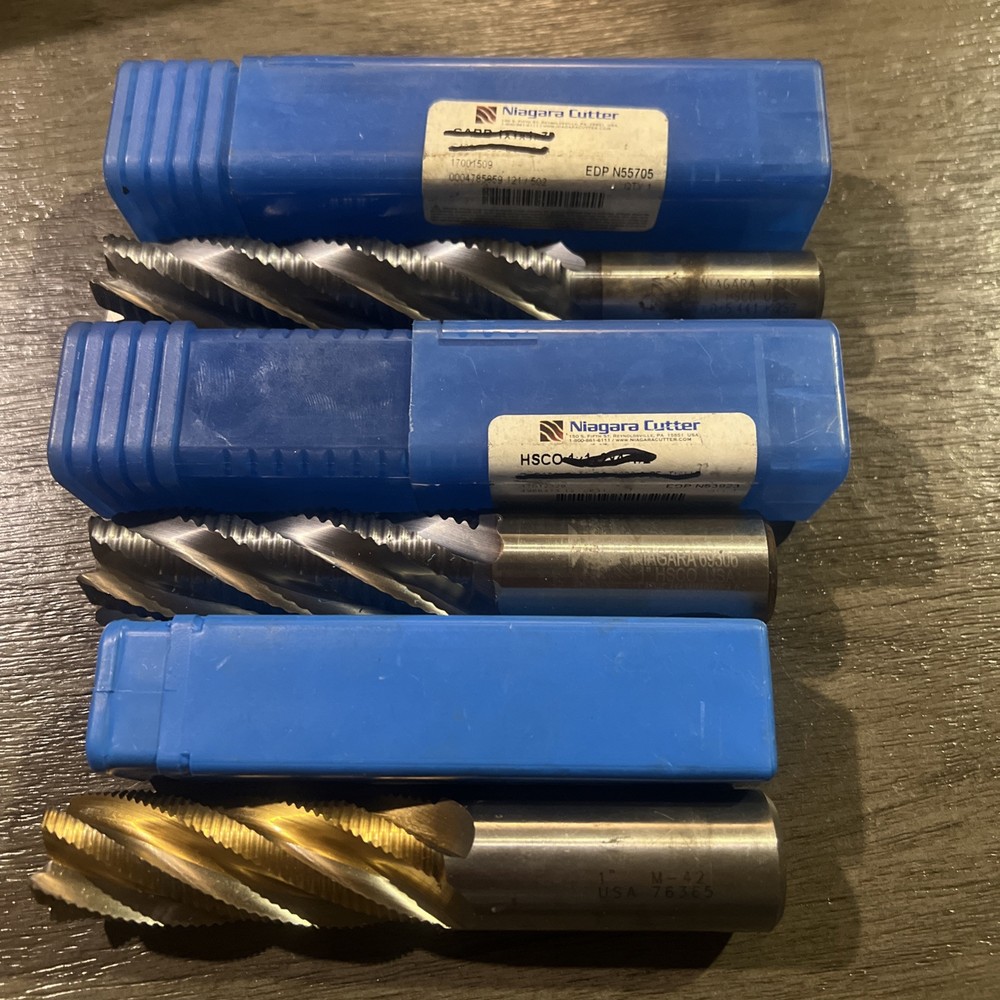 Niagara Cutter. 1” Bits Milling