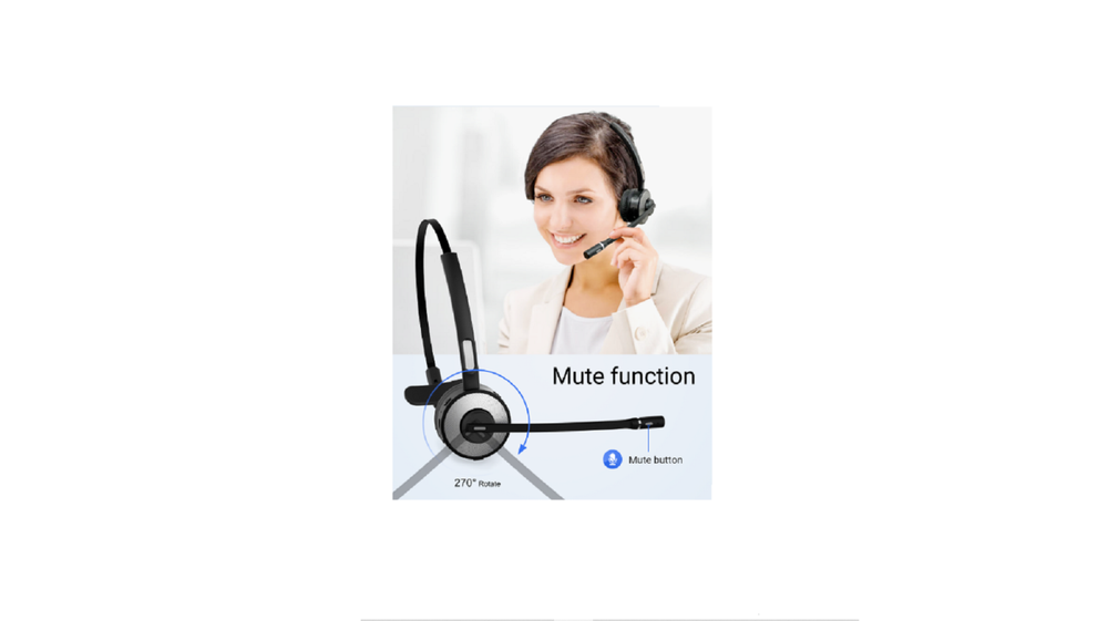 Support Yealink Bluetooth (Headset and Dongle) Wireless Bundle Noise Reduction