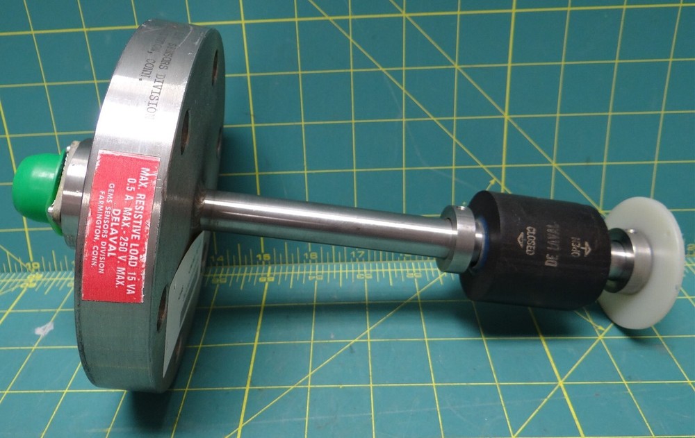 Delaval Gems Sensor Div. Liquid Level Switch Float 6680-01-033-2592, LS-16500-14