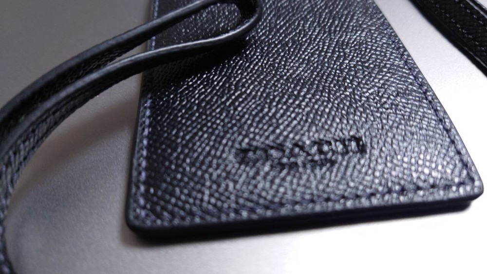 COACH Id Lanyard Black 25689