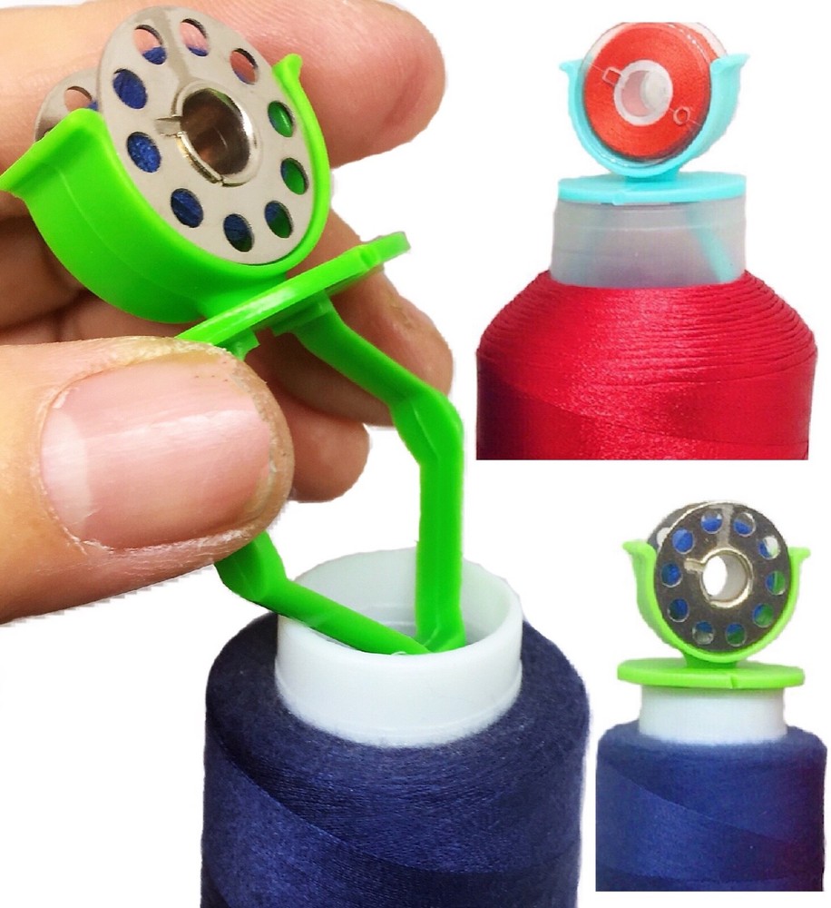 Bobbin Buddies 50pcs Thread Organizer Matching Thread Spools Together 25+25