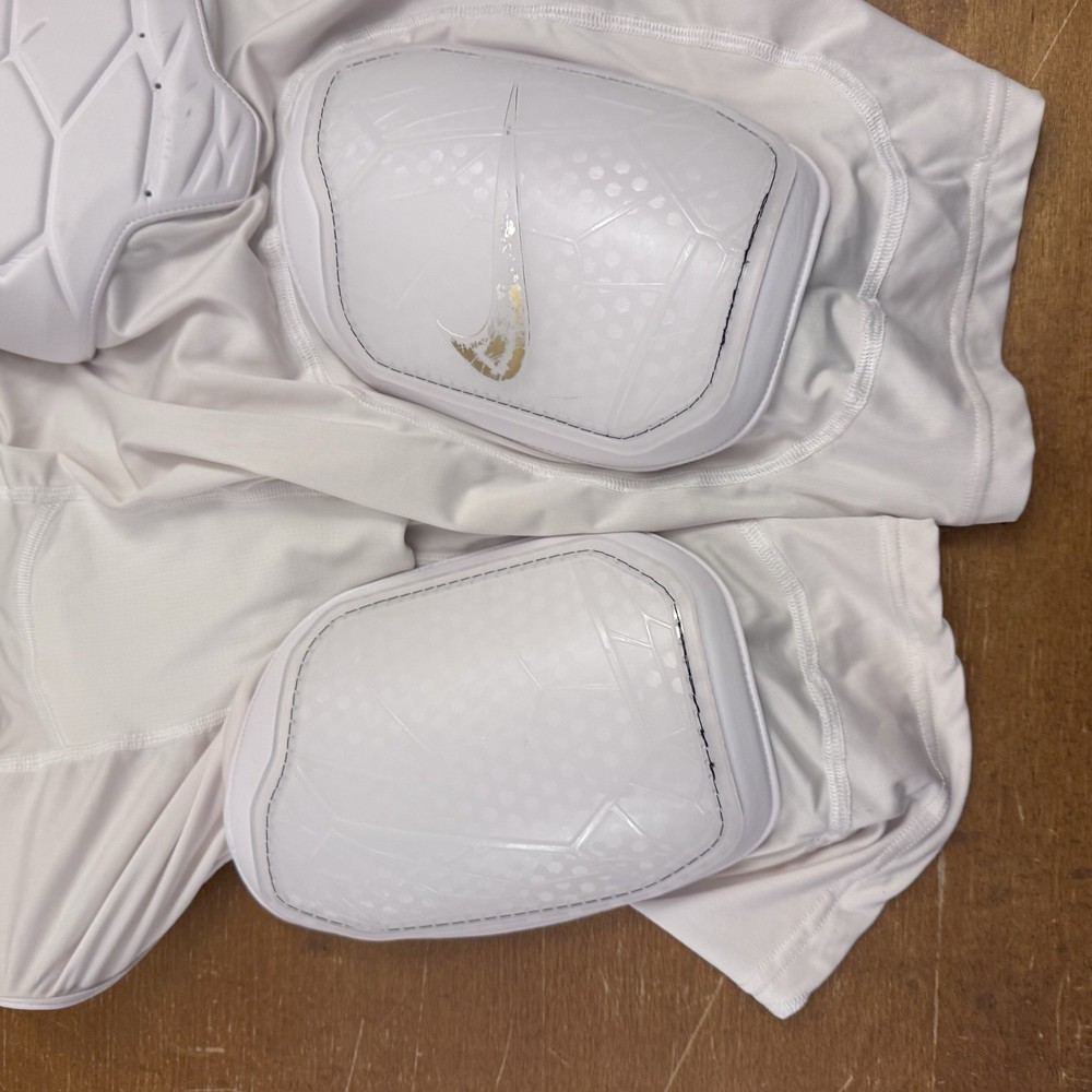 Nike Pro Shorts Mens 3XL White Hyperstrong Core Hardplate Compression Padded