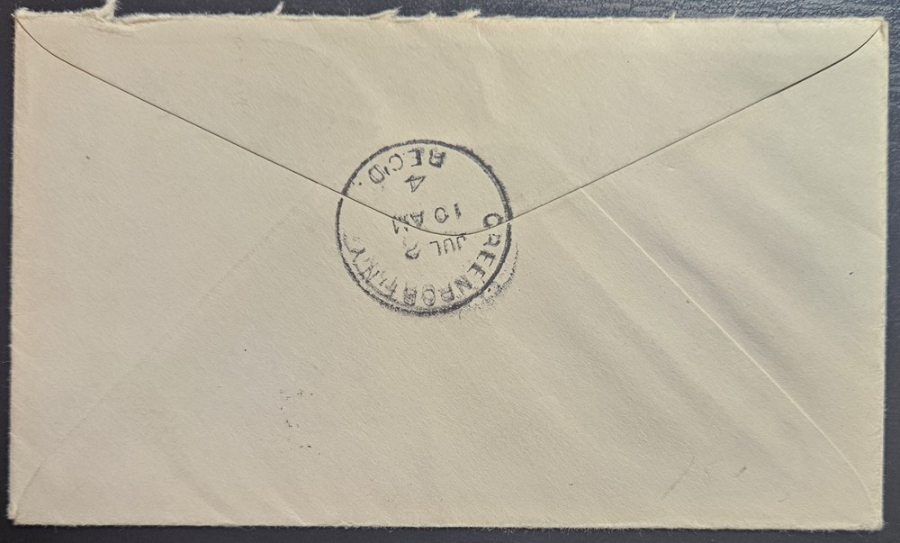 6c Winged Globe C19 Block 4 FDC Washington DC 1934