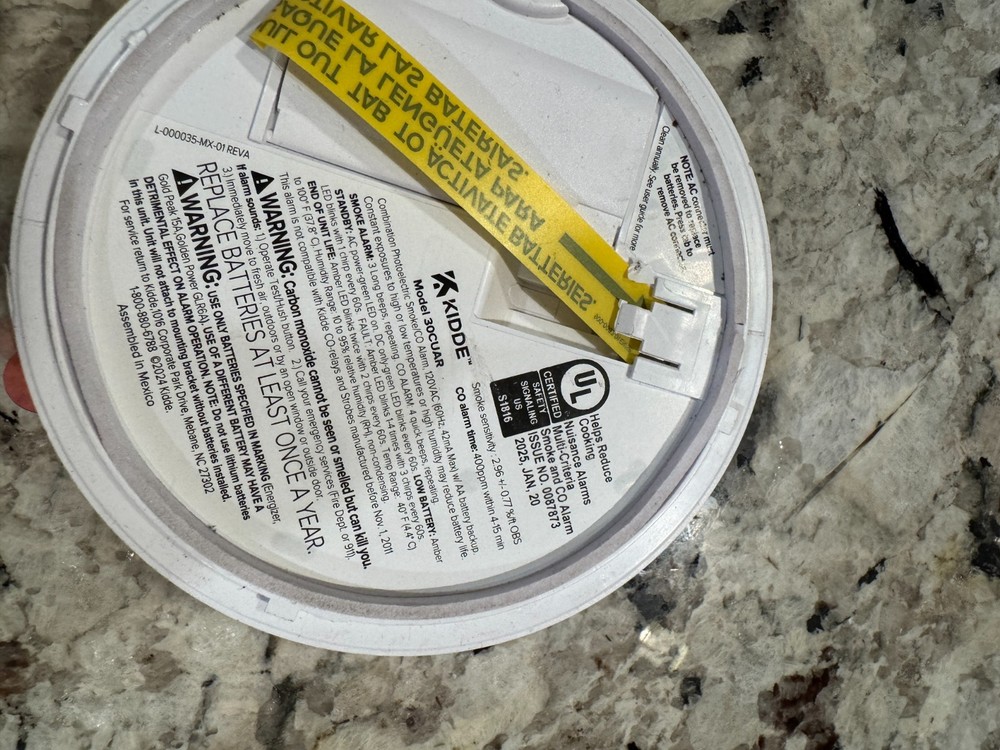 Kidde Hardwired Smoke and Carbon Monoxide Detector, Interconnectable