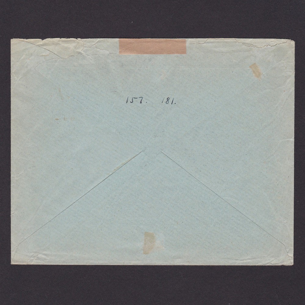 LATVIA 1933, Advertising cover from Riga