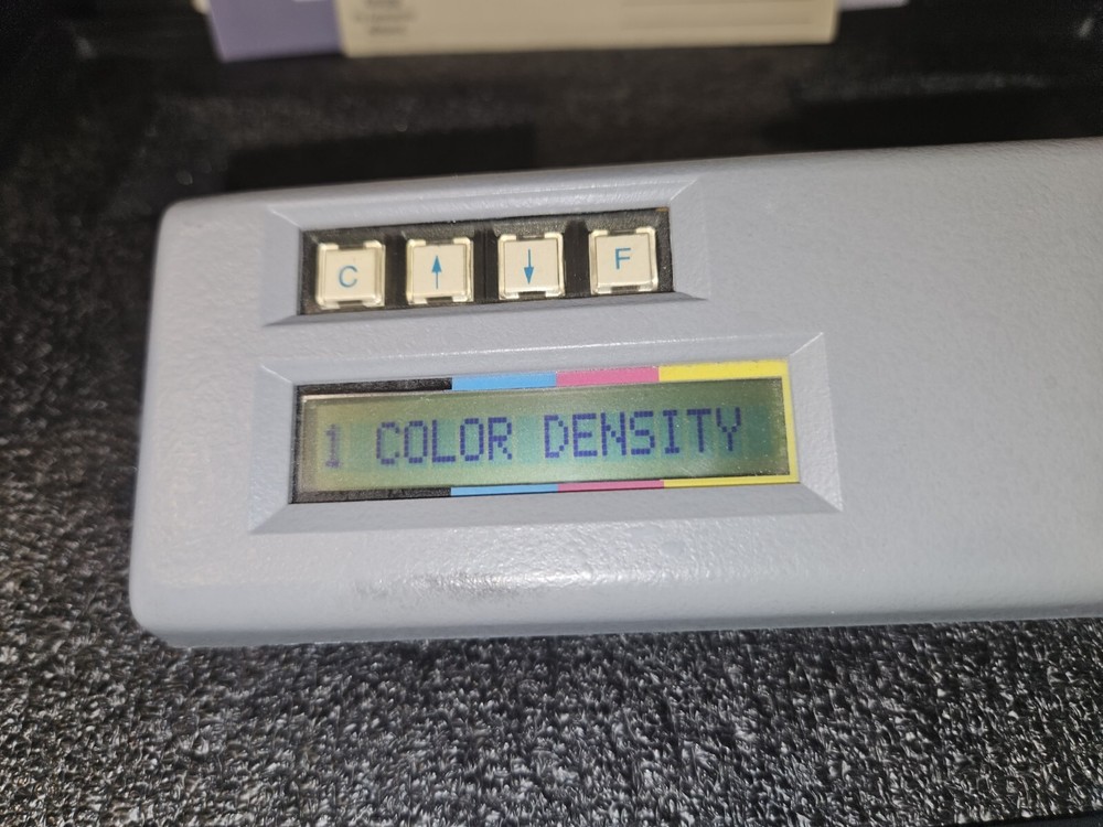 Cosar 202 (200 Series) Reflection Densitometer Graphics Microsystems Inc w/ Case