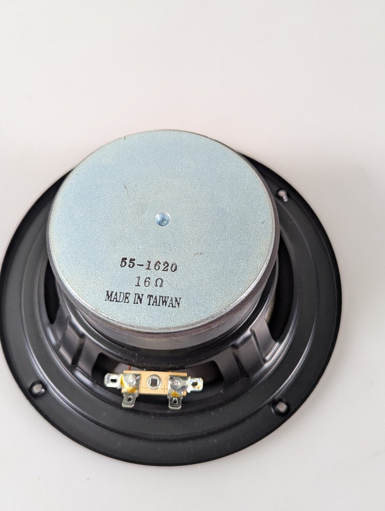 6 1/2 Speaker 55-1620 16Ω Rubber edge