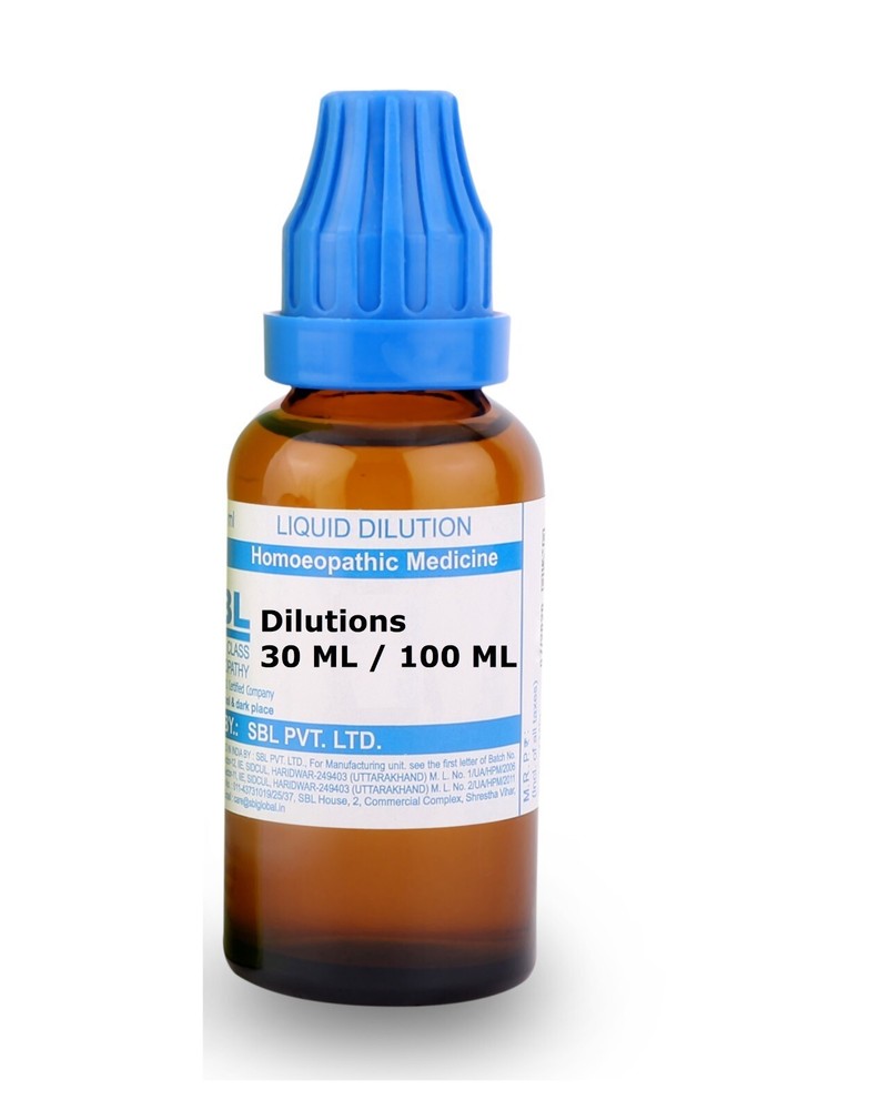 SBL Homeopathy Anthrakokali Dilution (30 ML / 100 ML) (Select Potency)