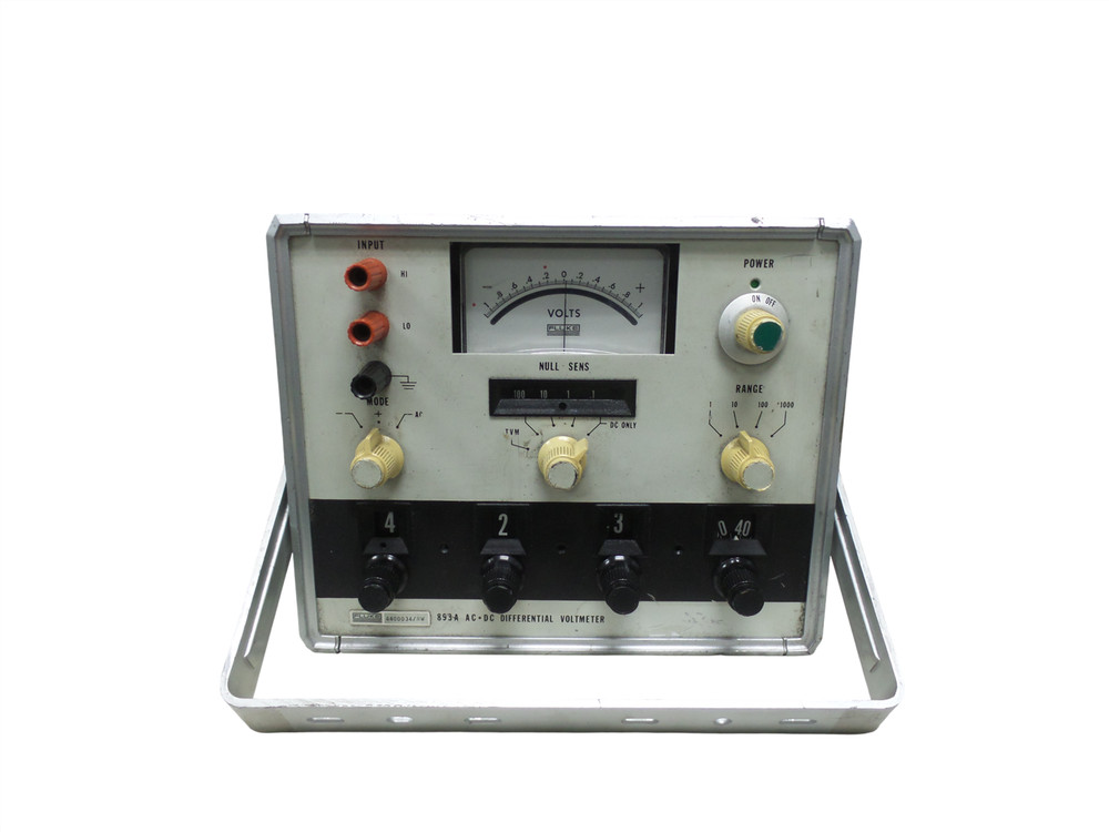 Fluke 893A AC-DC Differential Voltmeter - Free Shipping
