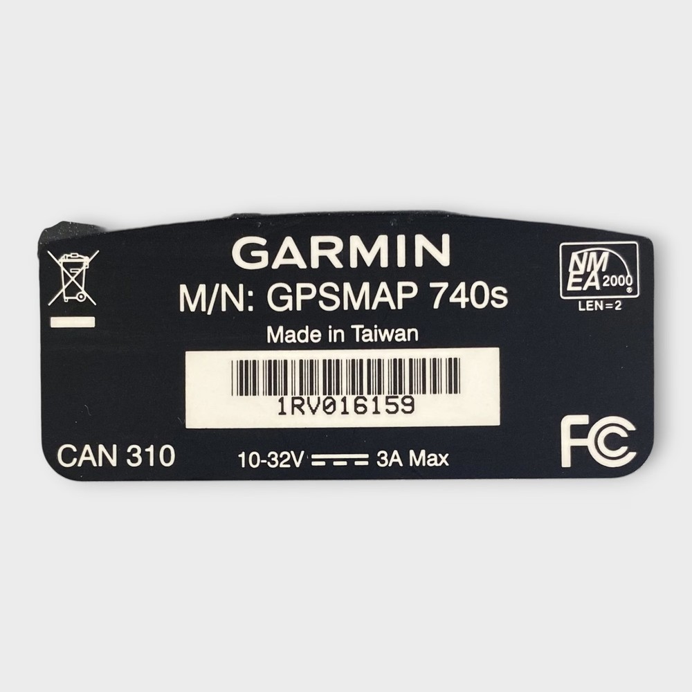 Garmin GPSMAP 740s Stand-Alone Touchscreen Chartplotter (MME REFURB)~ !New LCD!