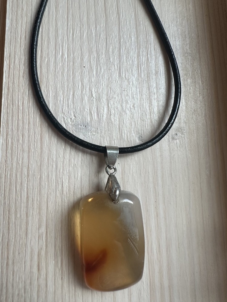 crystal necklace multi colored