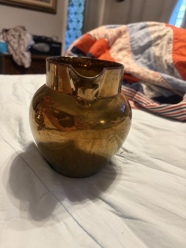 Antique Copper Pitcher