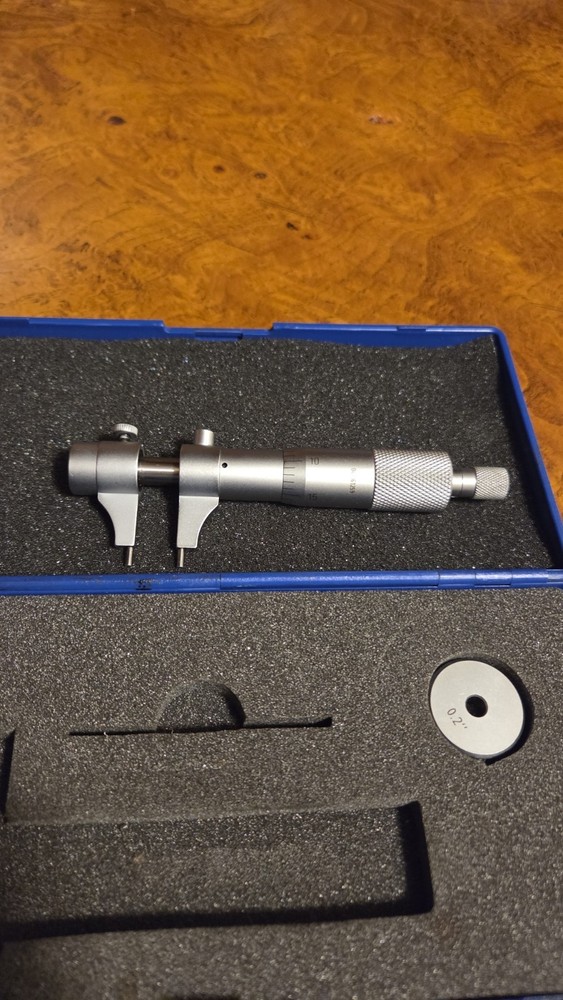 Inside Micrometer (Caliper Type) .2"-1.2" Graduation: 0.001"