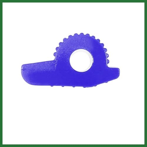 2pcs Universal Blue Gear Shift Shifter Case Boot Protector Cover Rubber Pad
