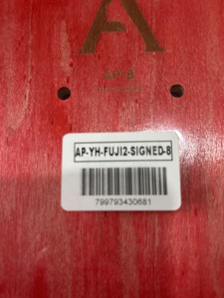 YUTO HORIGOME - APRIL FUJI 2 - SIGNED DECK SIZE 8