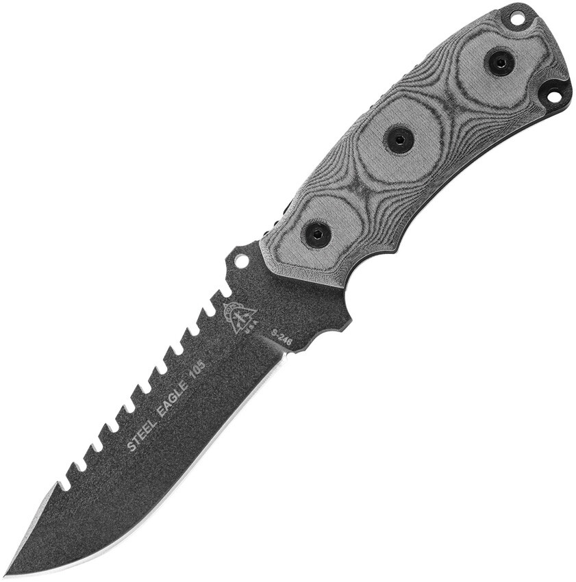 New TOPS Steel Eagle Fixed Blade Knife SE105HP