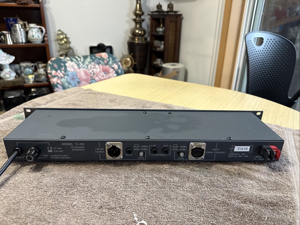 Symetrix TI-101 Rack Mount Single Line Telephone Interface