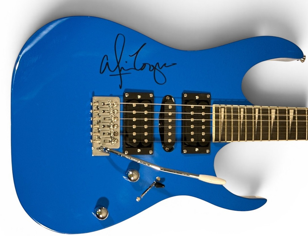 Alice Cooper Signed Electric Guitar Beckett Authenticated