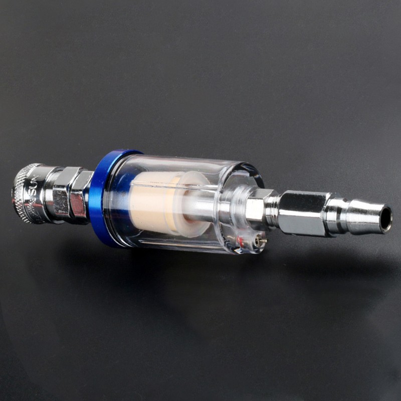 With Quick Connector Spray Air Filter Oil Water Separator Accessory Replacem