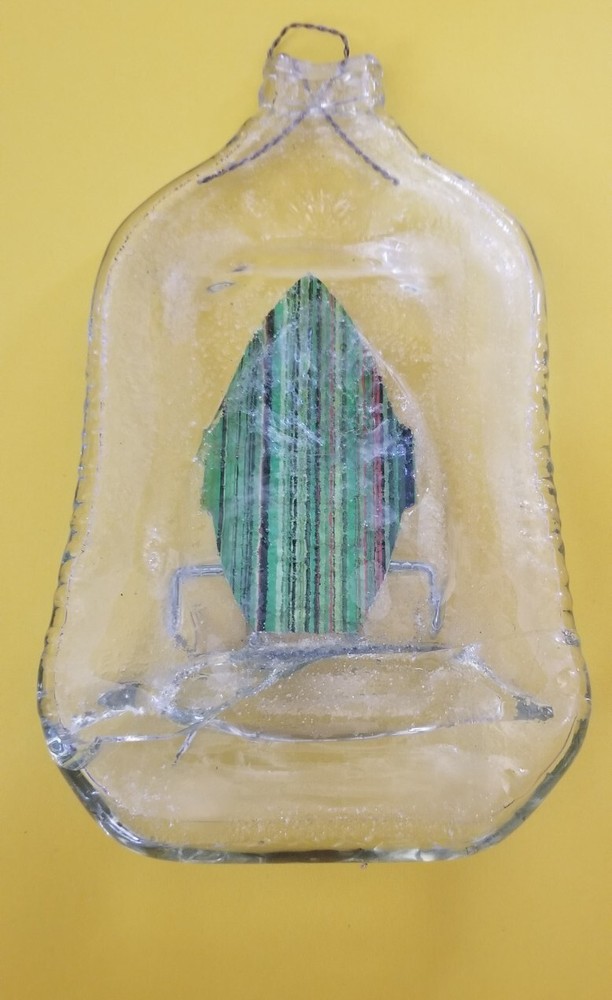 Hornitos Tequila Melted Glass Keyholder