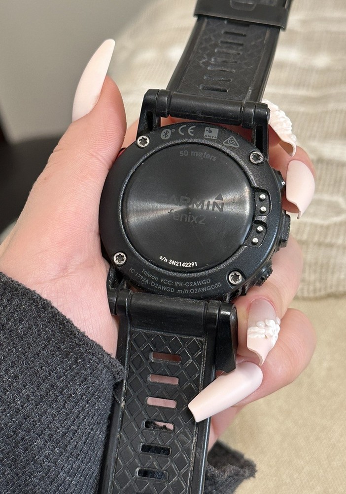 Garmin Fenix 2 Training Watch Black For Parts