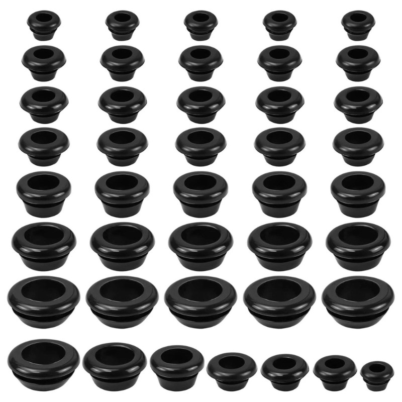 70pack Elastics Cable Entry Sealing Grommets For Switchboards And Control Panel