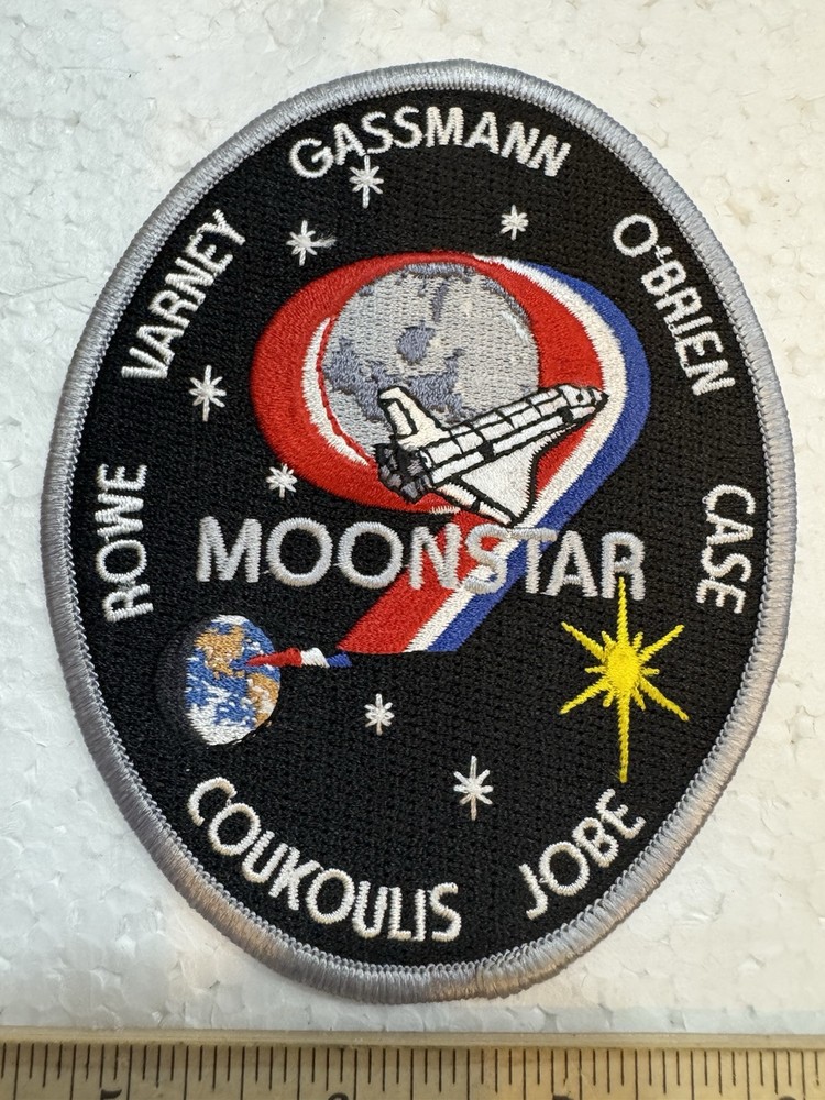 Vintage NASA Space Shuttle Patch- Moonstar 9