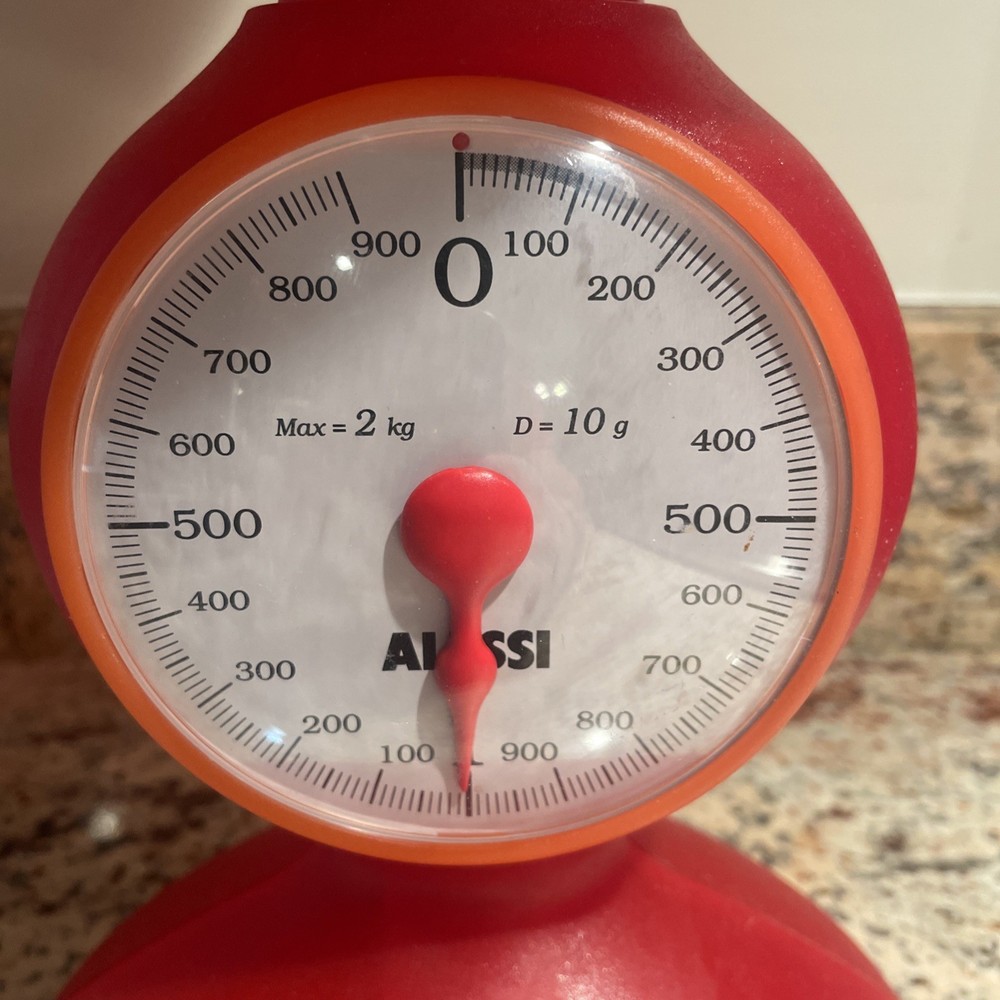 Vintage Alessi "Molly" Kitchen Scale