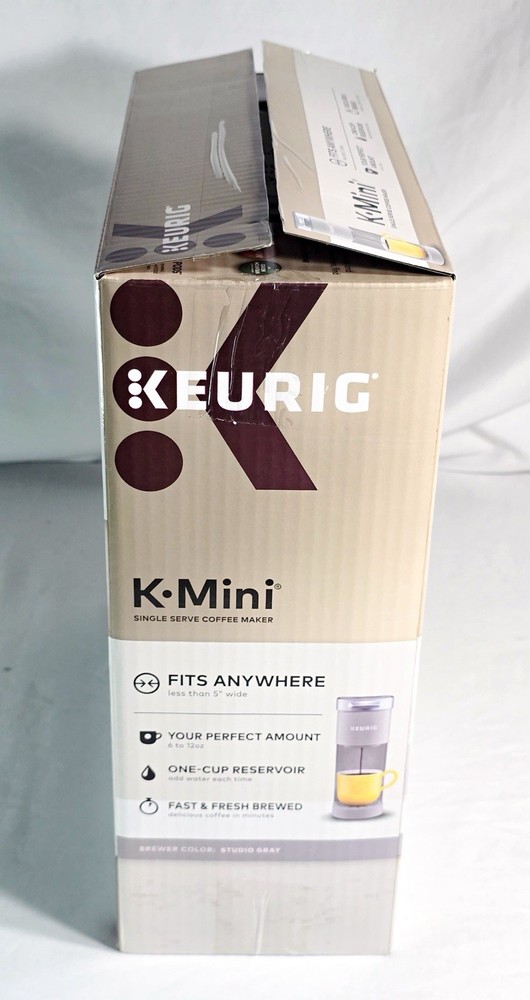 Keurig K-Mini Single Serve Coffee Maker White K-Cup Pod Compact Open Box C4