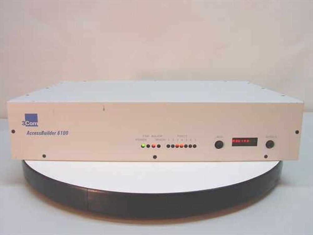3COM Accessbuilder 6101 NXT1 Inverse Multiplex 7PT 3C62304-AC-NC