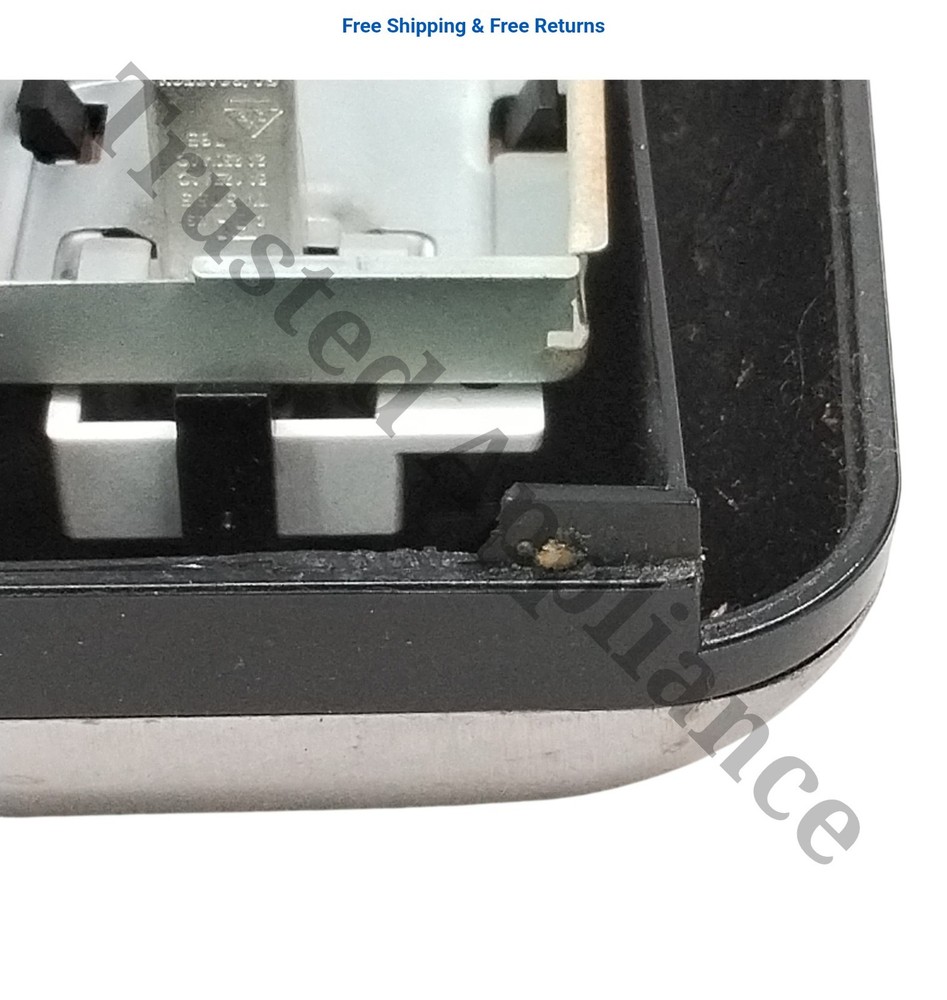 GE Microwave Control Panel Console WB07X11365 Black Slate SILVER