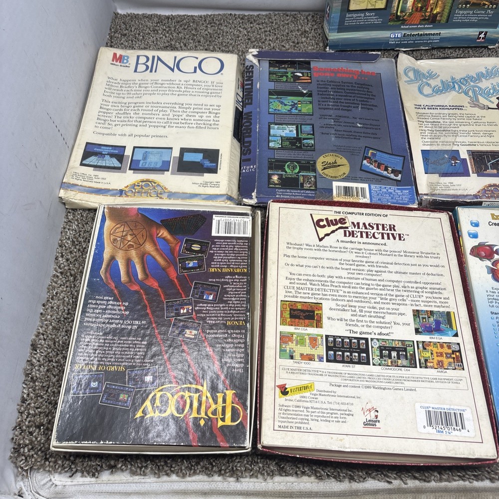 IBM PC Tandy 1000 Windows 95 Ms DOS Game Lot UNTESTED READ