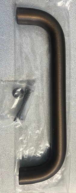 Rockwood #  111.313 Straight Pull, 1 In. Dia Pull, 10 In. C2C ANODIZED DK BRONZE