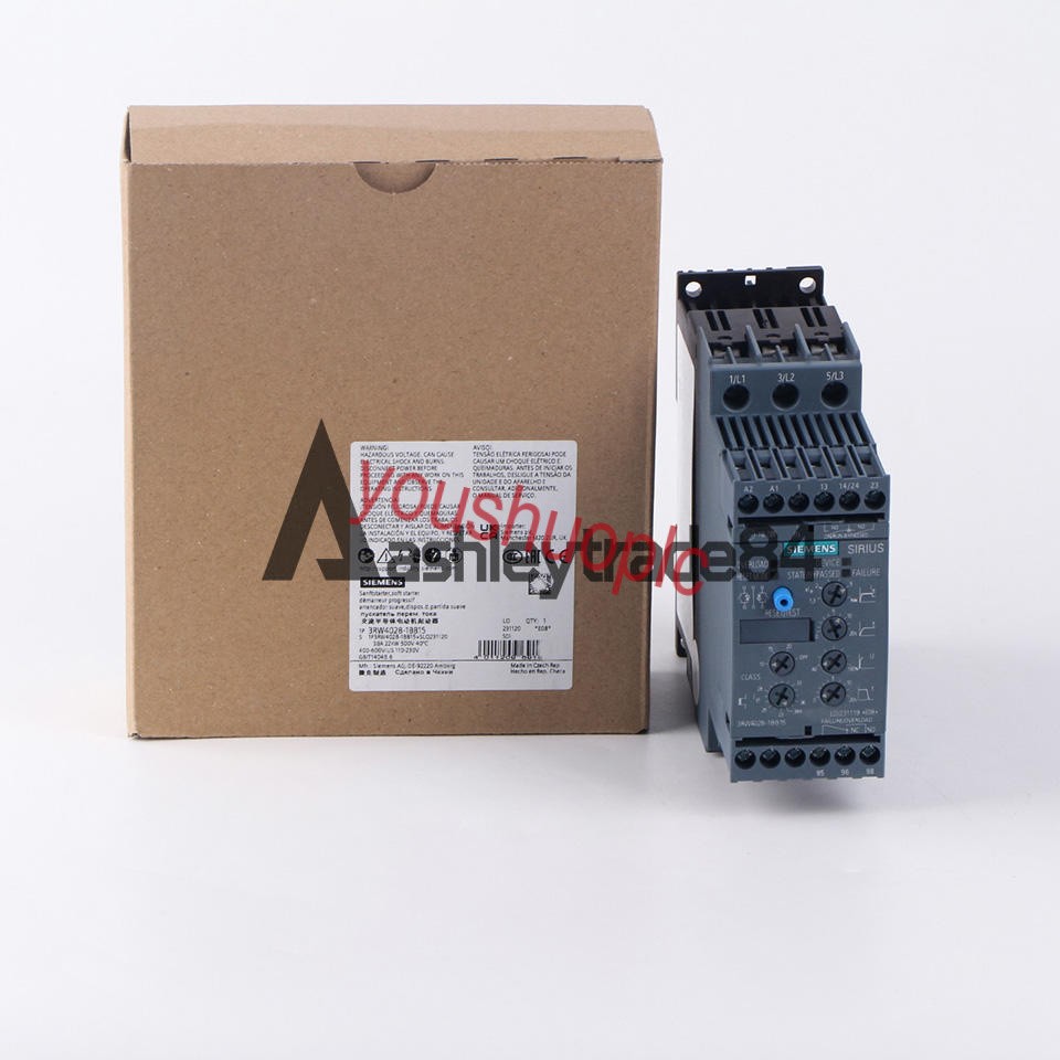 1PC NEW SIEMENS SOFT STARTER 3RW4028-1BB15