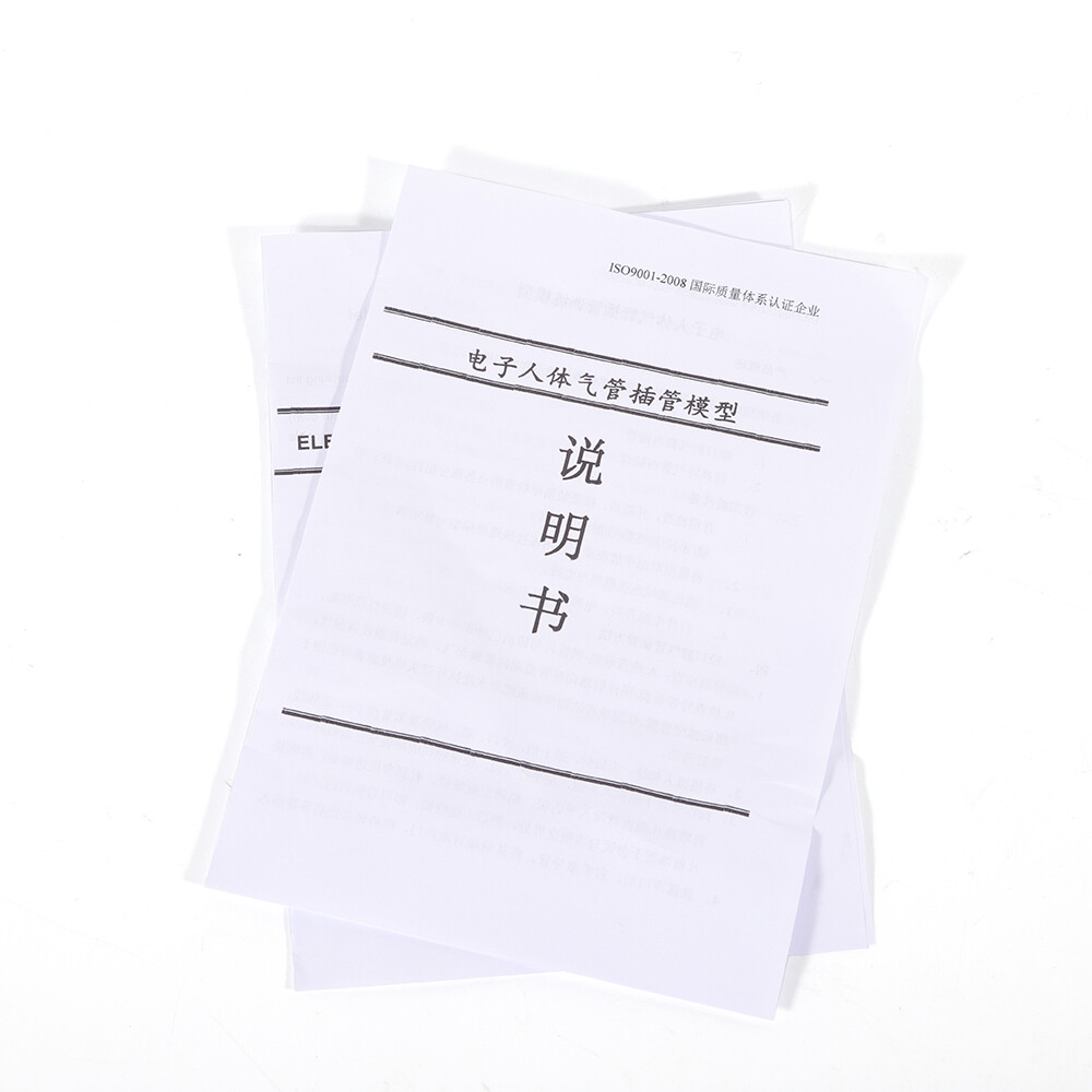 Intubation Manikin Study Teaching Simulator Airway Management Trainer Tool Model