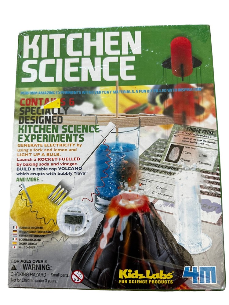 KidzLabs Kitchen Science STEM Toy Learning Experiments for Kids