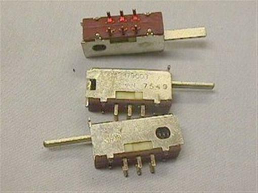 5 ALPS 40B43479C03 Push Button Slide Switches DC DPDT