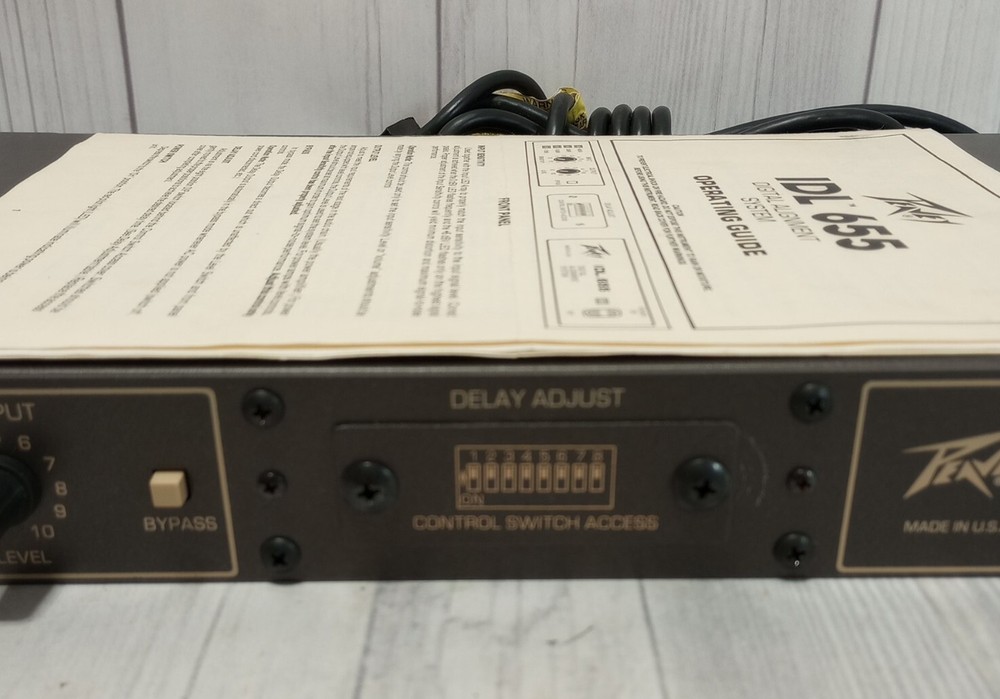 Peavey IDL 655 Digital Alignment System ~Tested & Working~