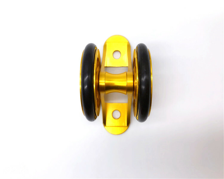 MINI MUDGUARD WHEEL DOUBLE ROLLER for BROMPTON FOLDING BIKE