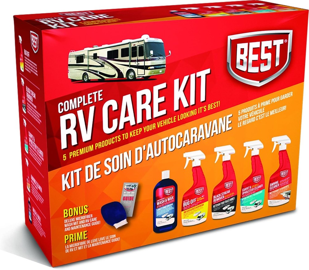 PROPACK 99001 Car Detailing Kit Includes 5 - 32oz bottles - Microfiber Wash Mitt