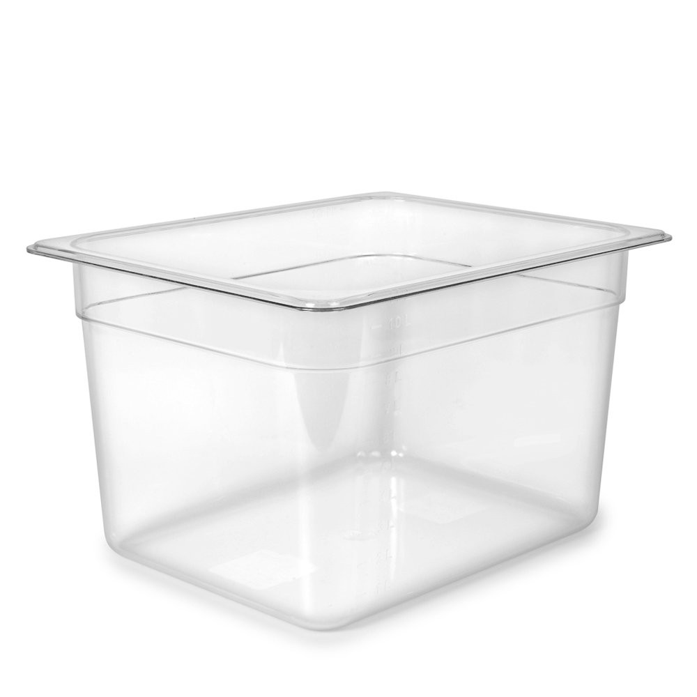 Sous Vide Container 12 Quart EVC-12 with Collapsible Hinged Lid Compatible wi...