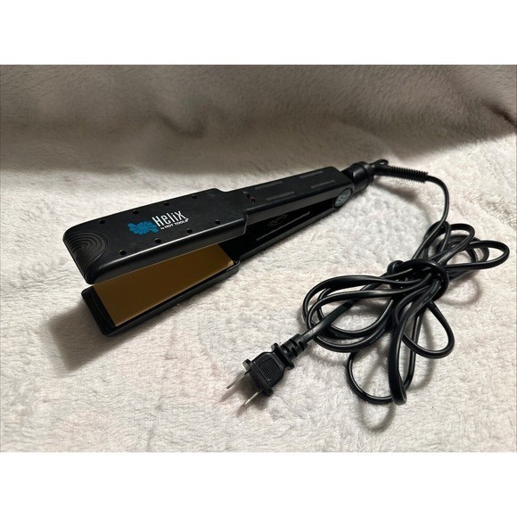 Hot Tools Helix 1-1/2" Flat Iron Supertool Ceramic Tourmaline Ionic 4205