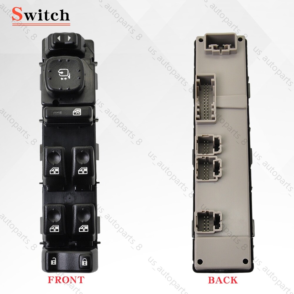 15883429 Driver Side Master Power Window Control Switch For Hummer H2 2003-2007