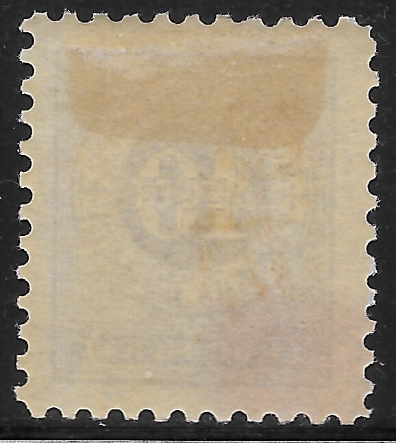 1902 MONTENEGRO🔥POSTAGE DUE SC#10 🔥MLH OG🔥VF