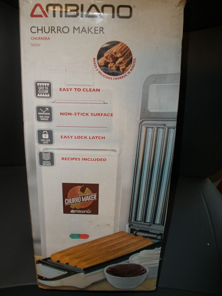 NEW Opened Box Ambiano Churro Maker 760W
